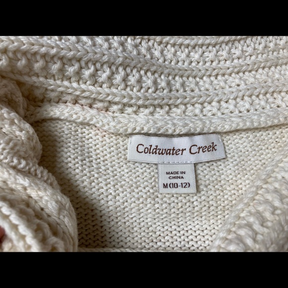 VGUC Coldwater Creek Cowl-Necked Sweater - Picture 3 of 5